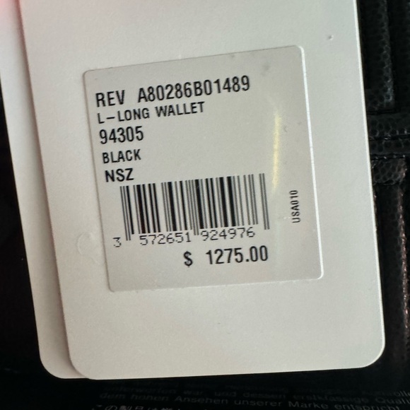 Chanel boy checkbook wallet black with ruthenium - Picture 10 of 11